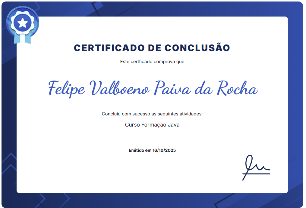 Gerador Certificado