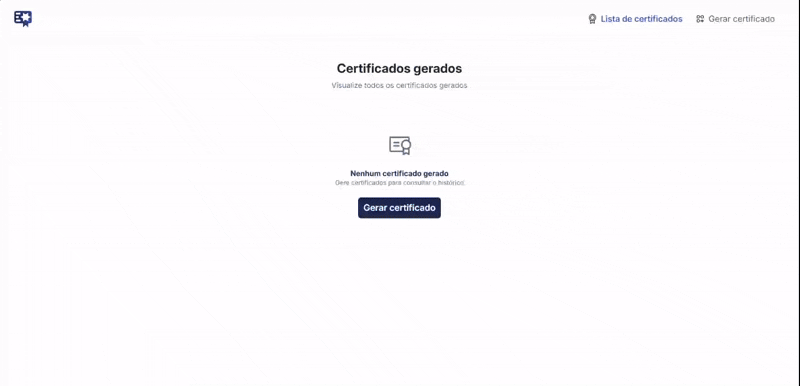 Descrição do GIF