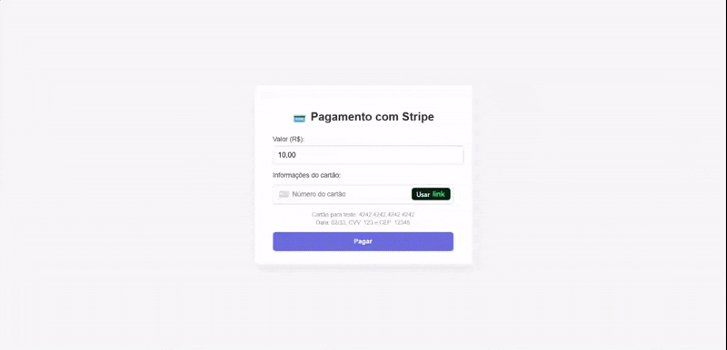 Descrição do GIF